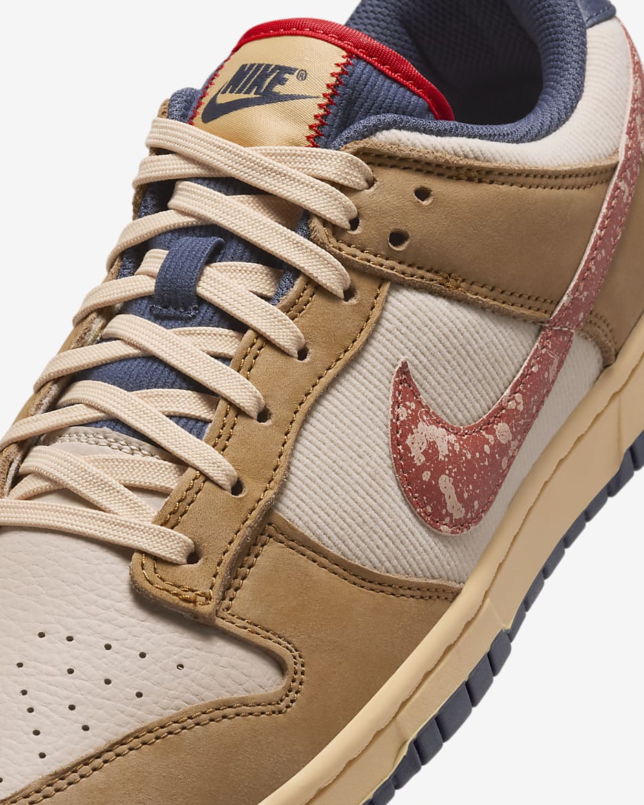 Nike Dunk Low Retro SE Shoes - Wheat/Sanddrift/Celestial Gold/Burnt Sunrise