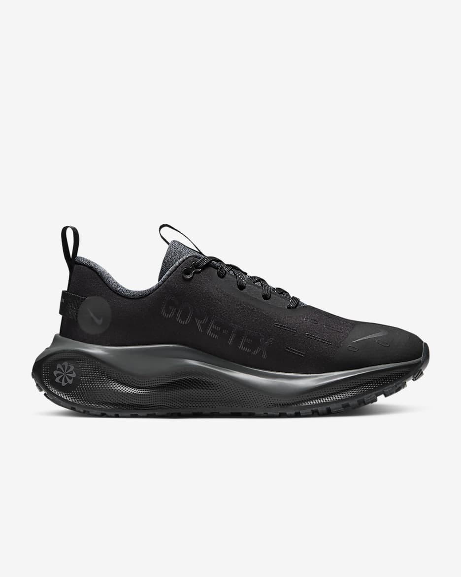 Vattentät löparsko för hårt underlag Nike InfinityRN 4 GORE-TEX för kvinnor - Svart/Volt/Anthracite