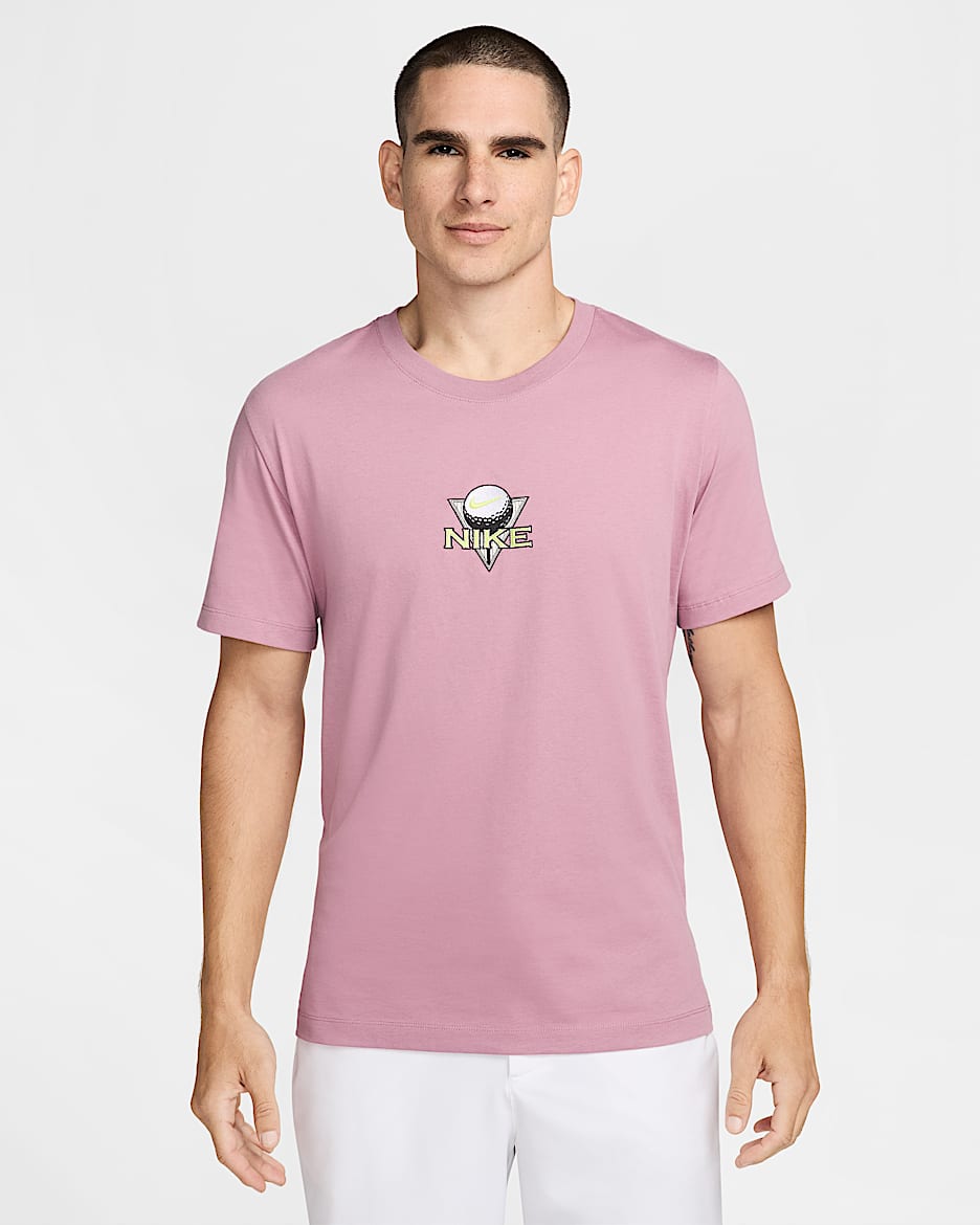 Nike Men's Golf T-Shirt - Plum Dust