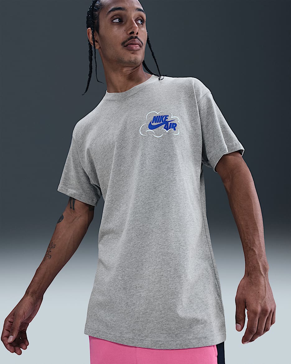 T-shirt Nike Sportswear pour Homme - Dark Grey Heather