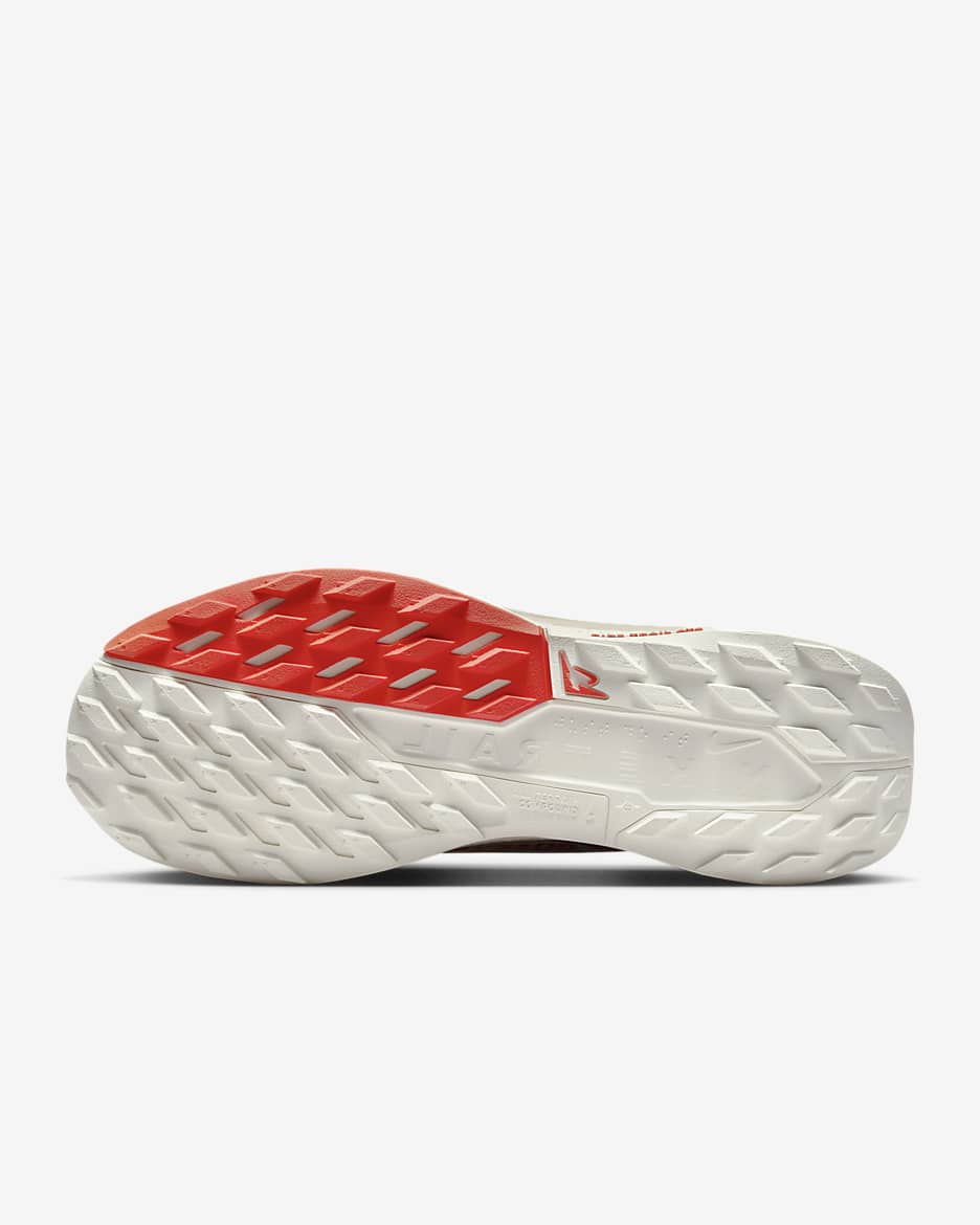 Nike Pegasus Trail 5 GORE-TEX Su Geçirmez Arazi Tipi Erkek Koşu Ayakkabısı - Sail/Picante Red/Light Orewood Brown