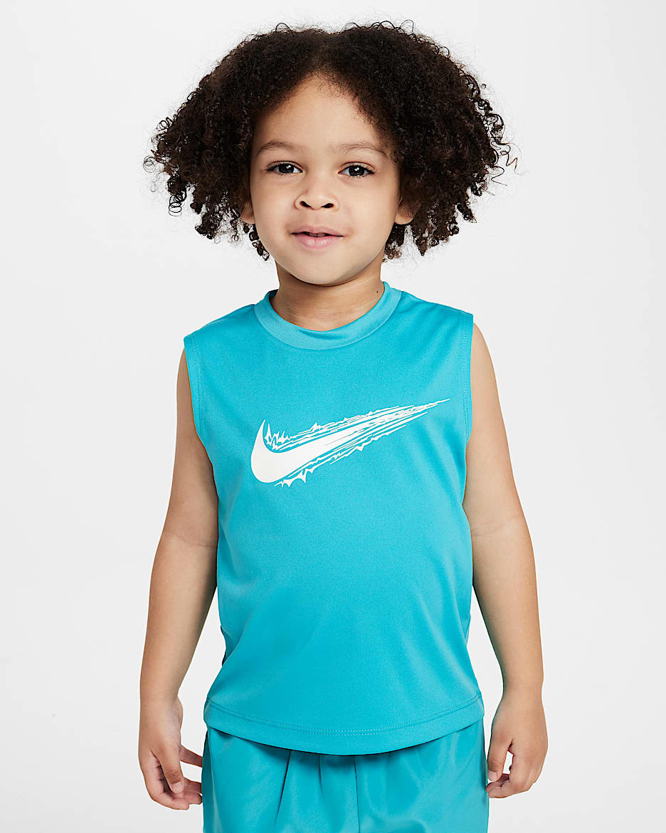 Nike Dri-FIT Toddler Multi Sleeveless Top - Dusty Cactus
