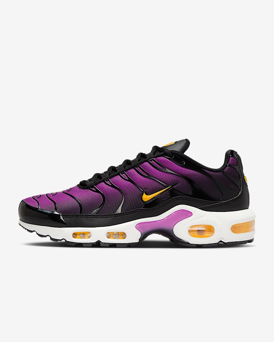Calzado para mujer Nike Air Max Plus - Negro/Naranja láser/Blanco/Hipervioleta
