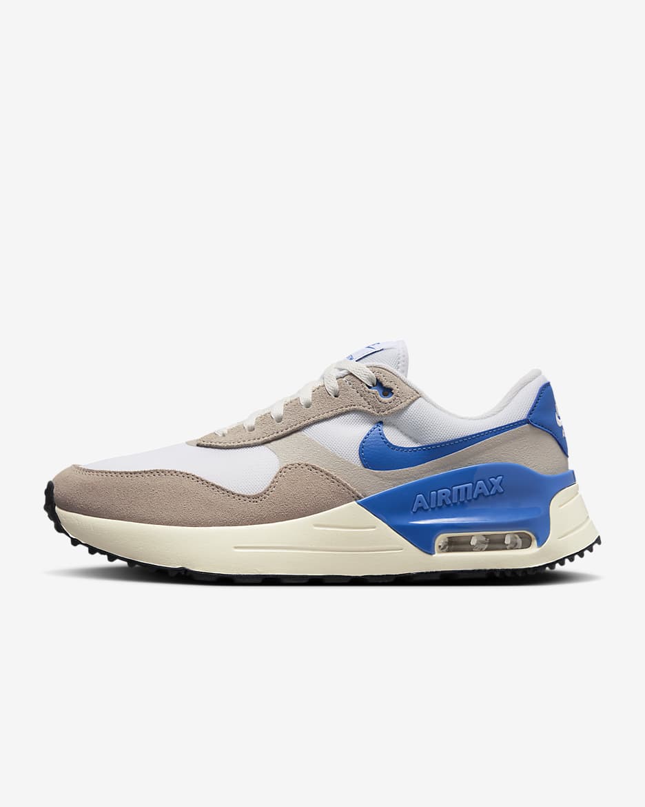 รองเท้าผู้ชาย Nike Air Max SYSTM - ขาว/Cream II/Coconut Milk/Star Blue