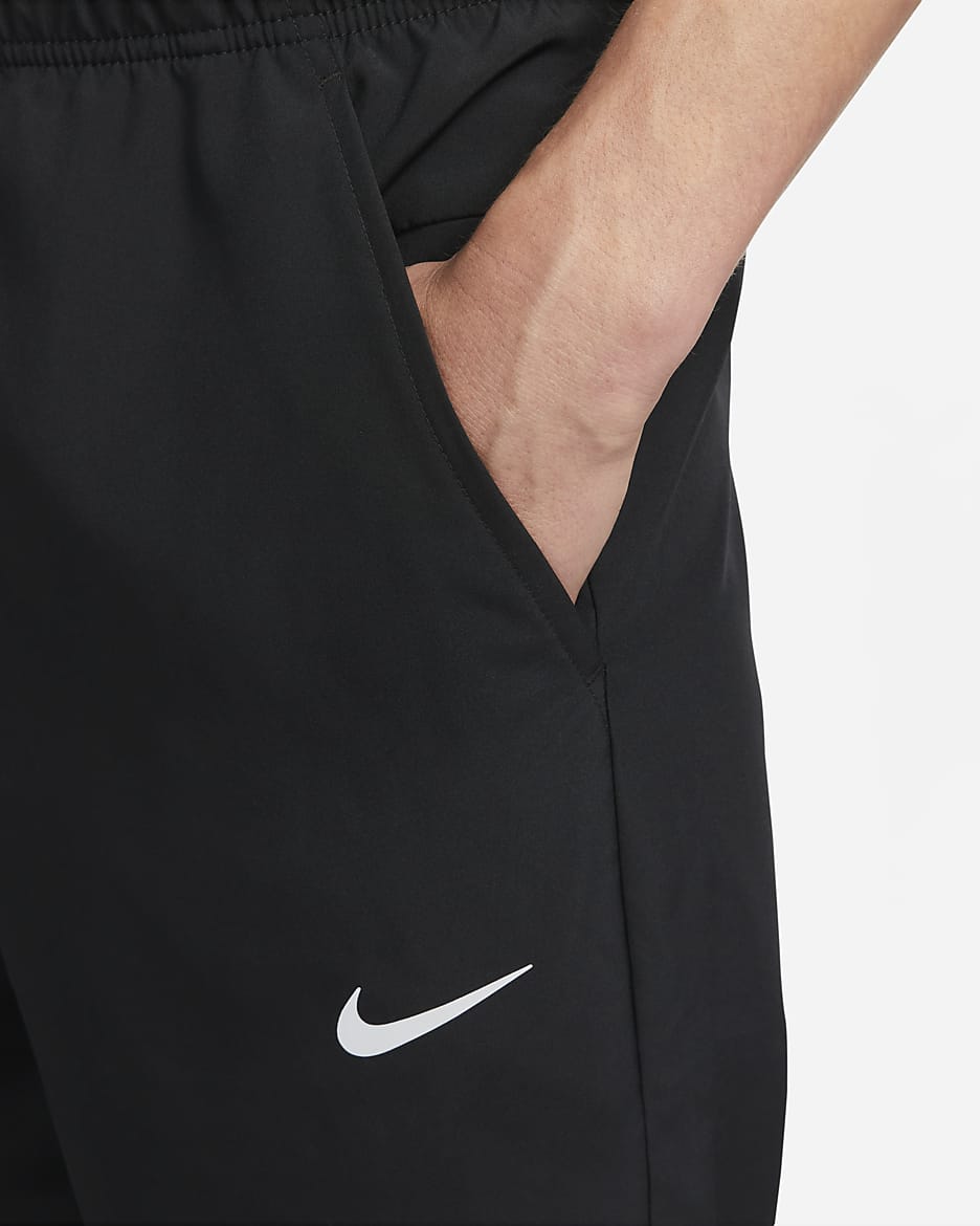 กางเกงขายาวอเนกประสงค์ทรงเปิดชายผู้ชาย Dri-FIT Nike Form - ดำ/ดำ