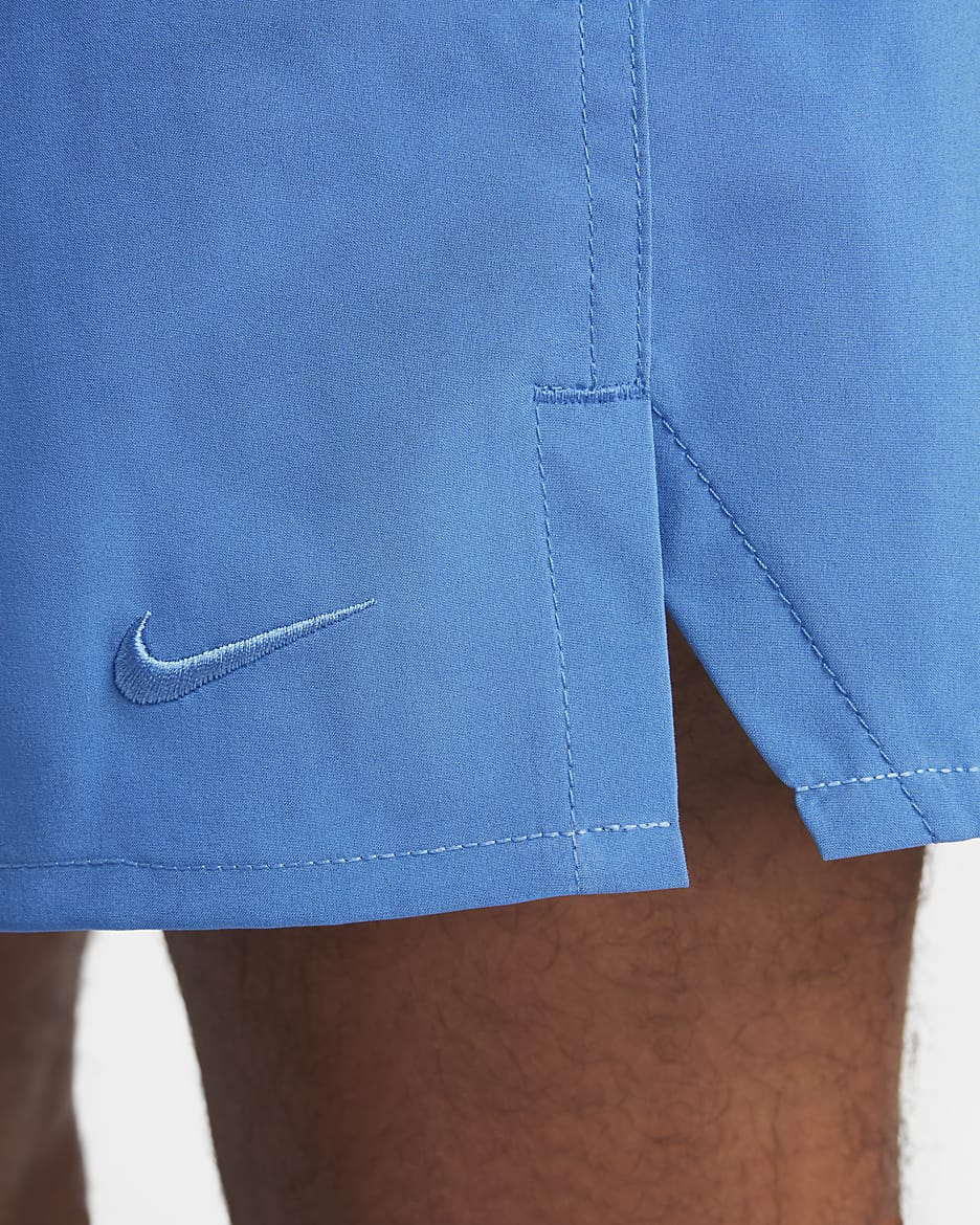 Shorts versatili Dri-FIT non foderati 18 cm Nike Unlimited – Uomo - Star Blue/Nero/Star Blue