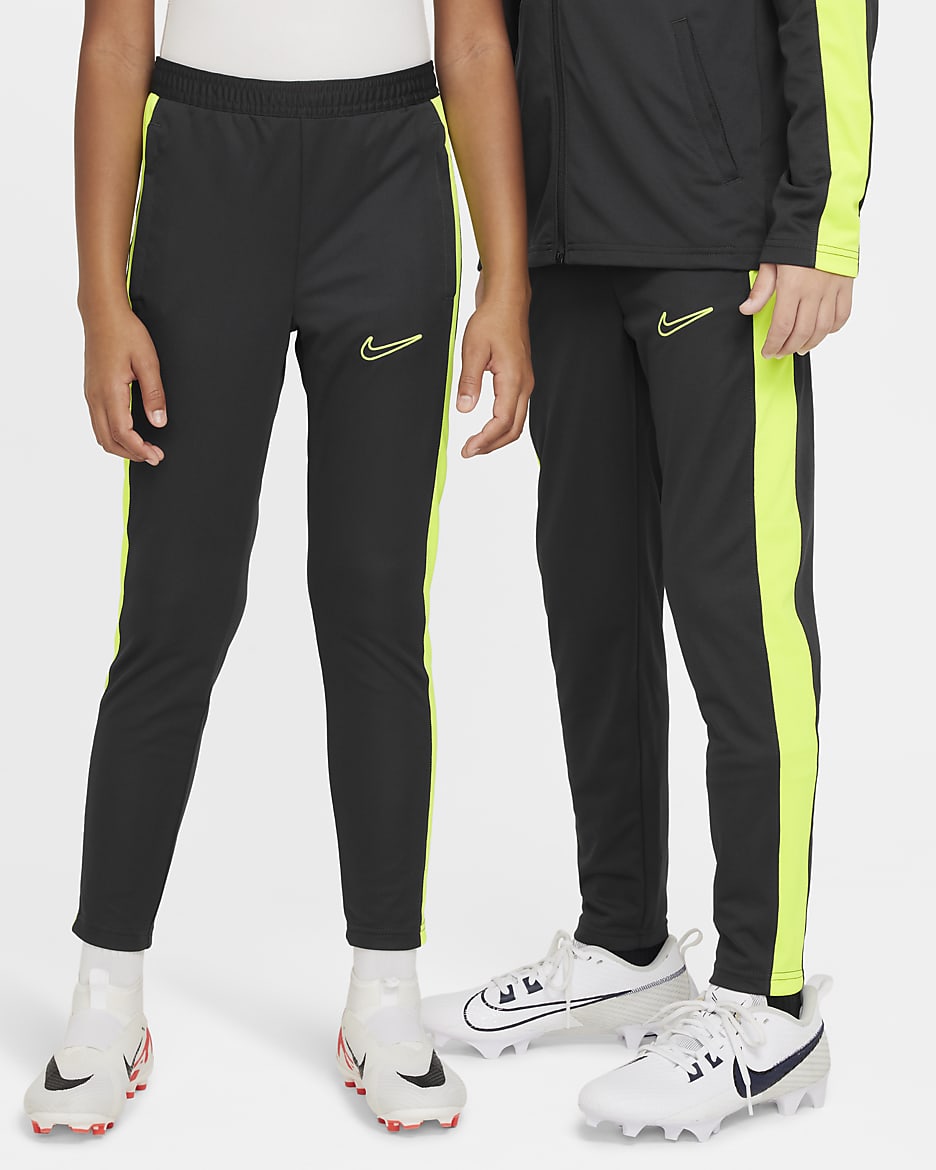 Nike Dri-FIT Academy23 Kids' Football Tracksuit - Anthracite/Volt/Volt