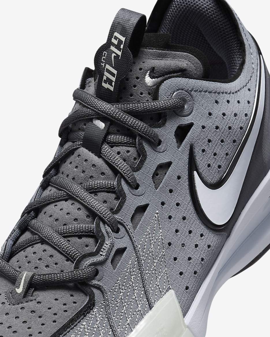 Nike G.T. Cut 3 Basketball Shoes - Cool Grey/Football Grey/Sail/Black