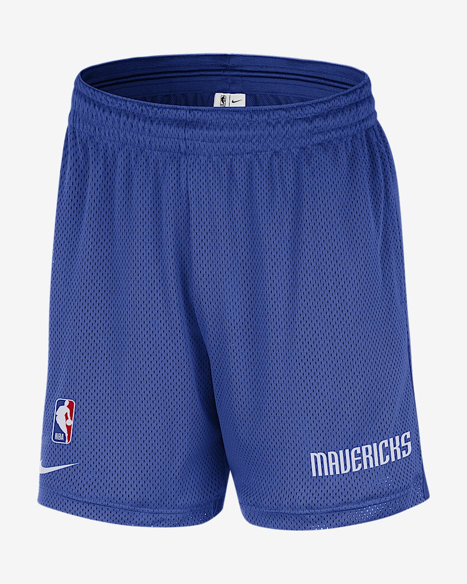 Shorts de malla Nike NBA para hombre Dallas Mavericks - Royal juego
