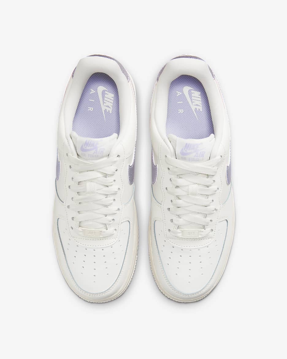 Calzado para mujer Nike Air Force 1 '07 - Vela/Morado oxígeno