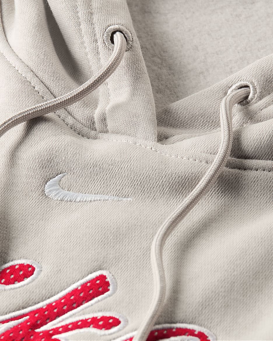 Nike Sportswear Phoenix Fleece-Hoodie (Damen) - Light Iron Ore