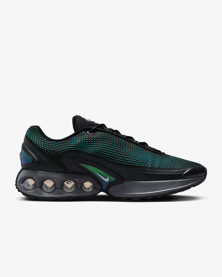 Nike Air Max Dn Shoes - Black/Hyper Cobalt/Rage Green/White