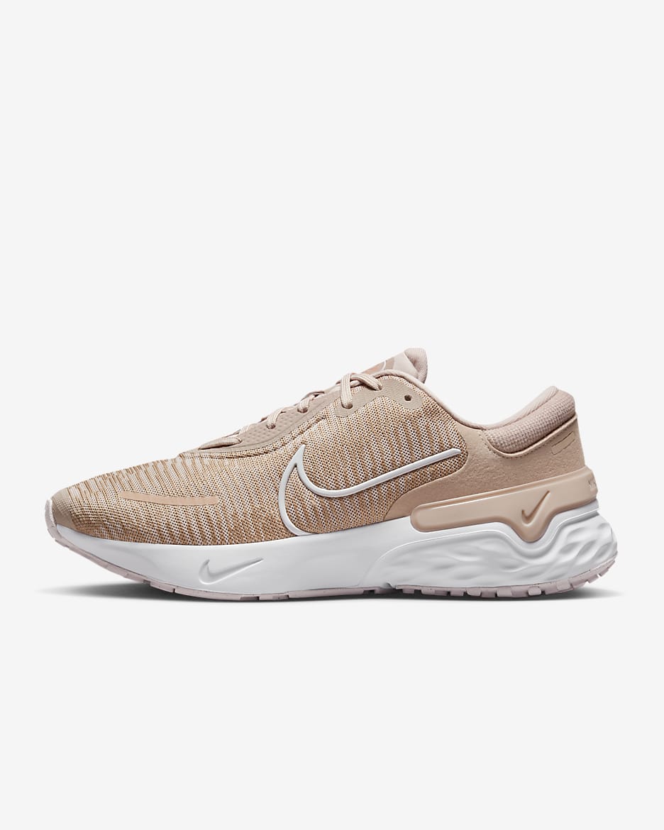 Nike Renew Run 4 女款路跑鞋 - Barely Rose/Pink Oxford/Rose Whisper/白色