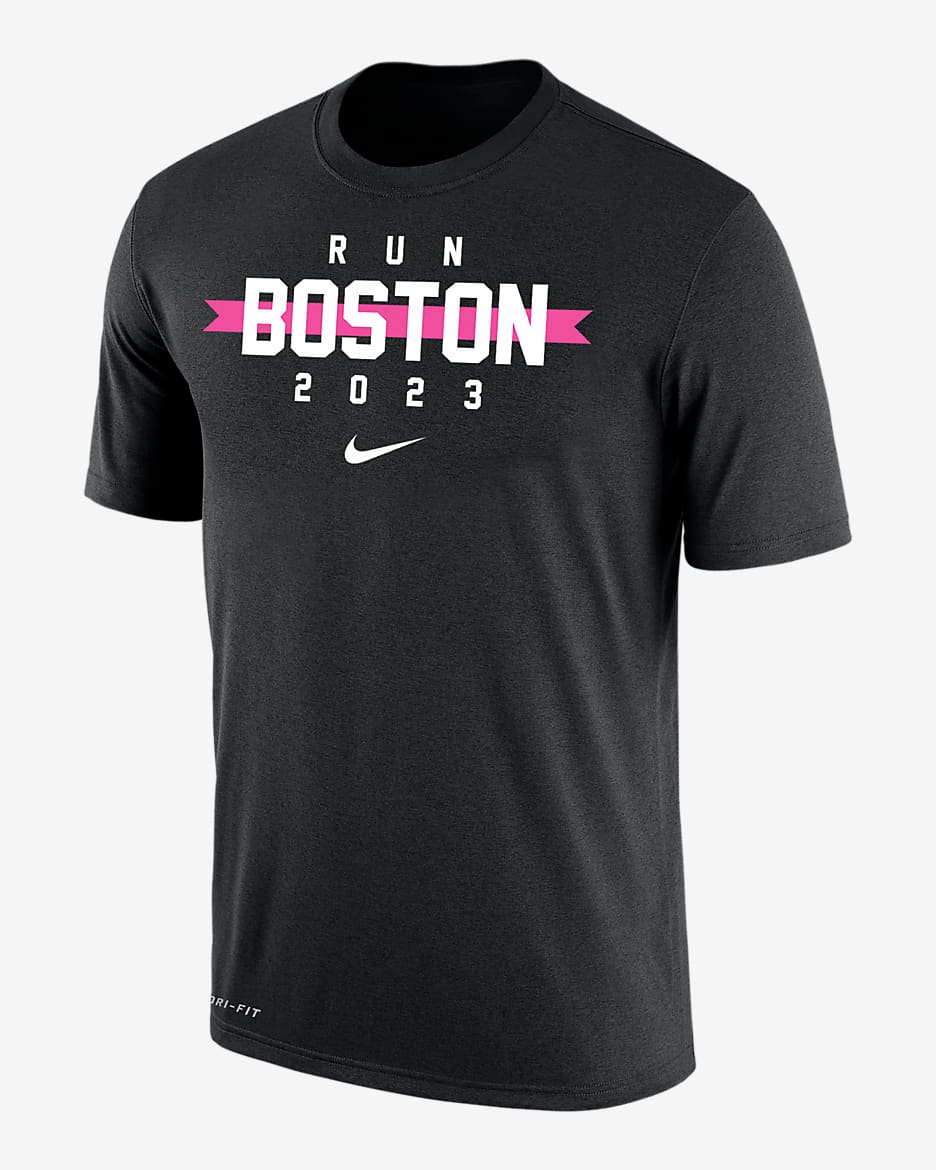 Nike Dri-FIT Men's Running T-Shirt - Black