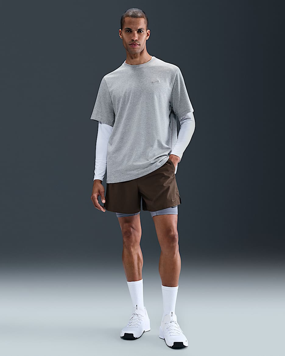 Nike Unlimited Men's Dri-FIT 5" Unlined Versatile Shorts - Baroque Brown/Black/Baroque Brown