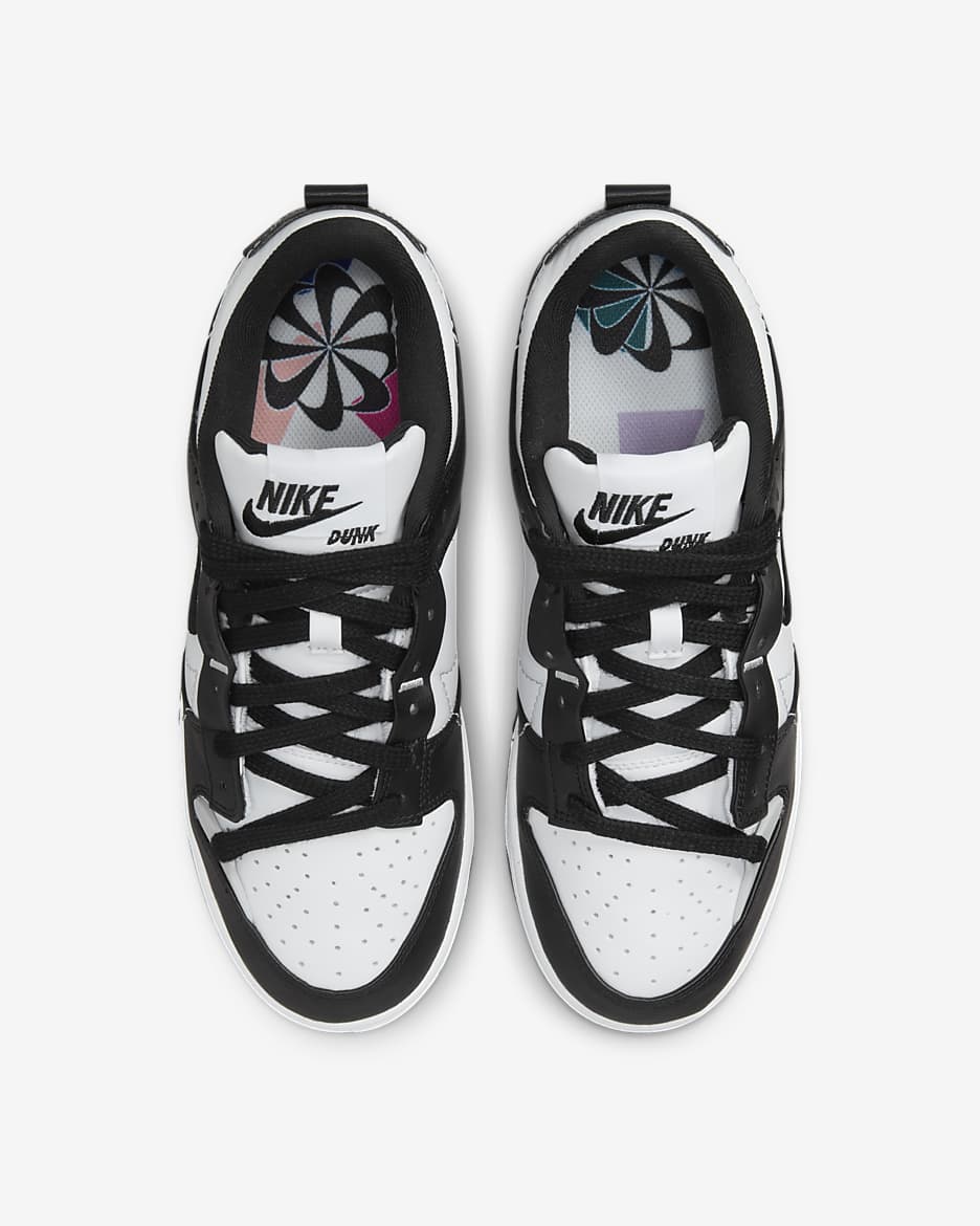 women's dunk low disrupt 2 panda
