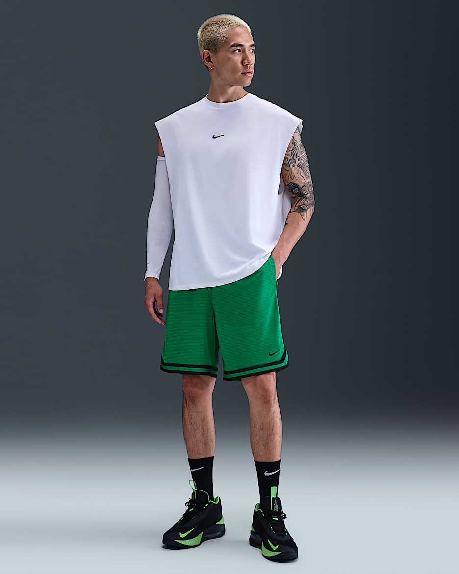 Nike DNA Men's Dri-FIT 20cm (approx.) Basketball Shorts - Malachite/Black/Black