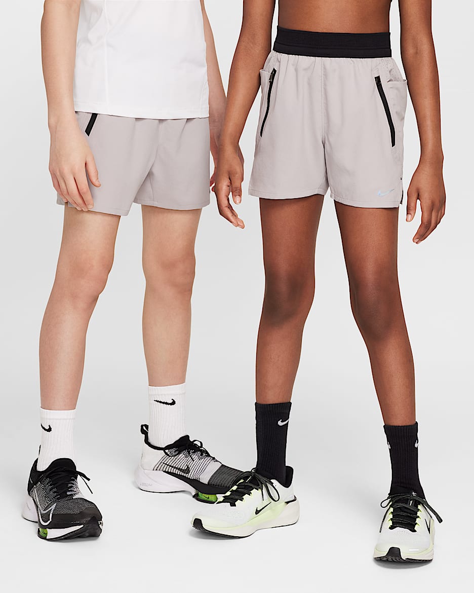 Nike Older Kids' (Boys') Dri-FIT ADV Shorts - College Grey/Black