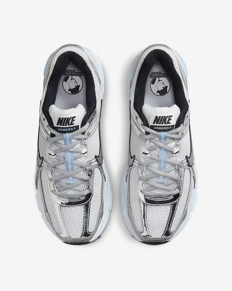 Γυναικεία παπούτσια Nike Zoom Vomero 5 - Λευκό/Pure Platinum/Blue Tint/Metallic Silver