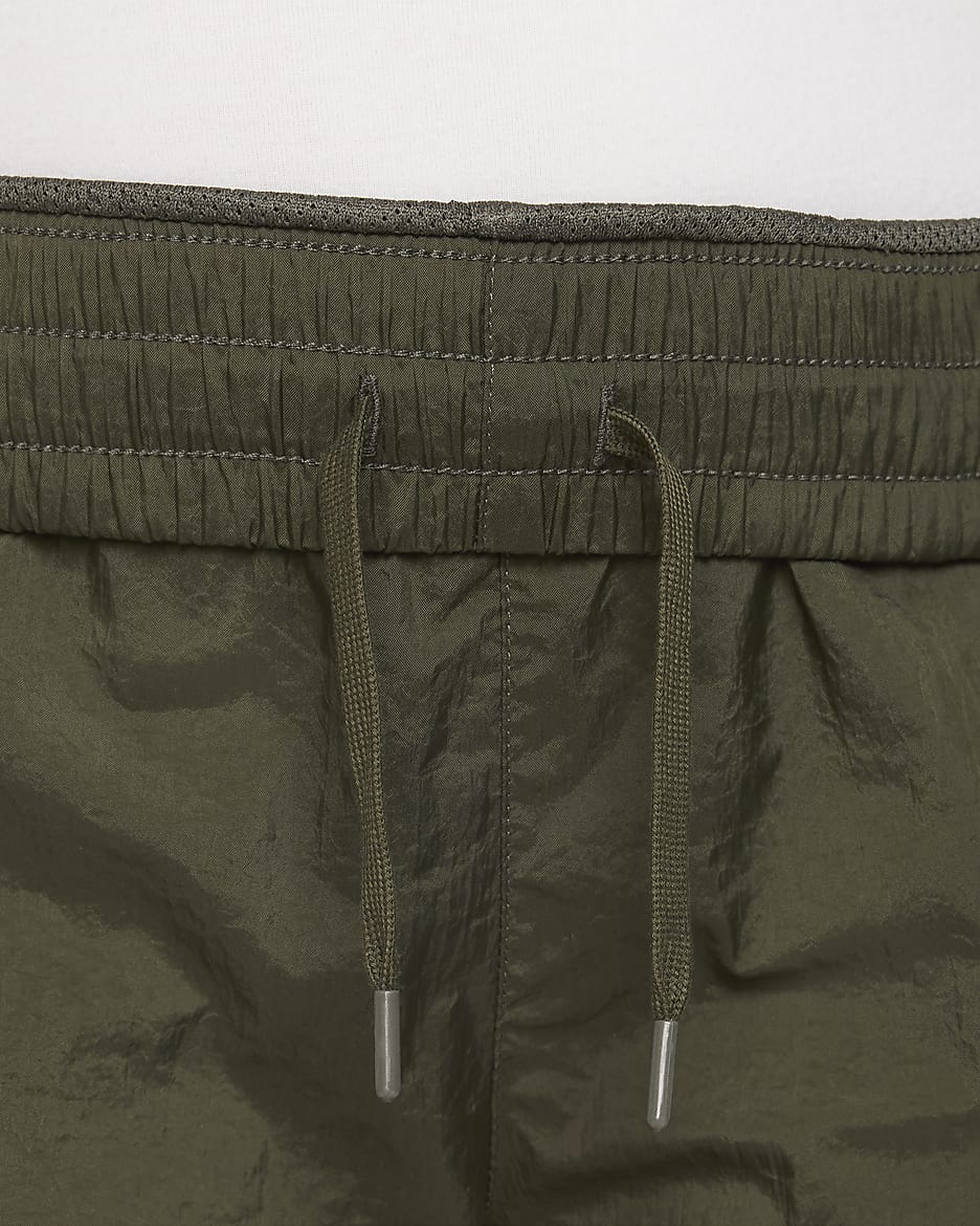 Pantalon cargo tissé taille haute Nike Sportswear pour ado (fille) - Cargo Khaki