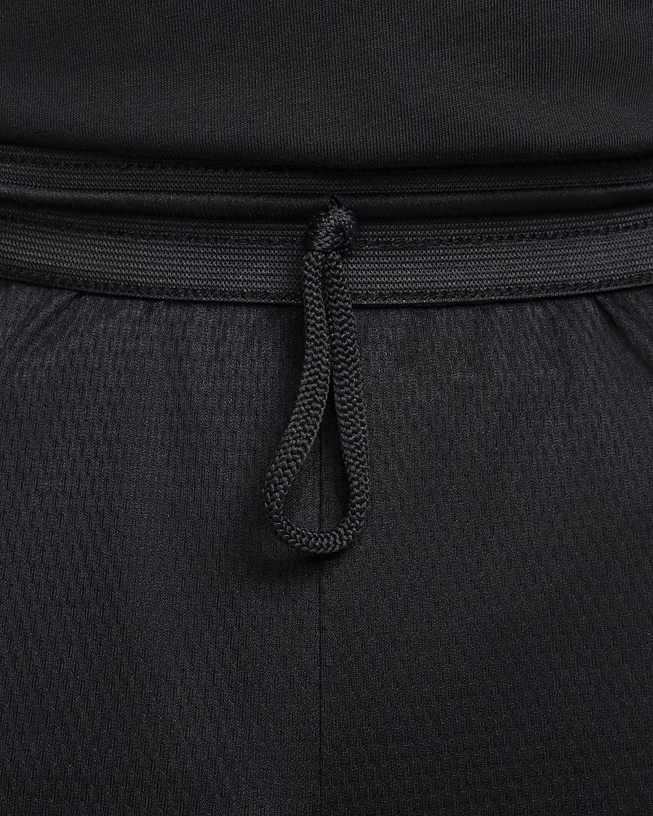 Nike Icon Dri-FIT basketbalshorts voor heren (28 cm) - Zwart/Zwart/Zwart