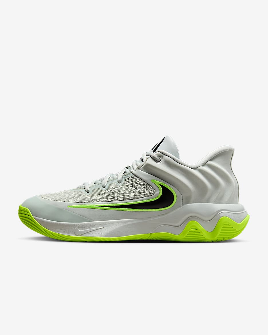 Tenis de básquetbol Giannis Immortality 4 - Plata claro/Volt/Negro