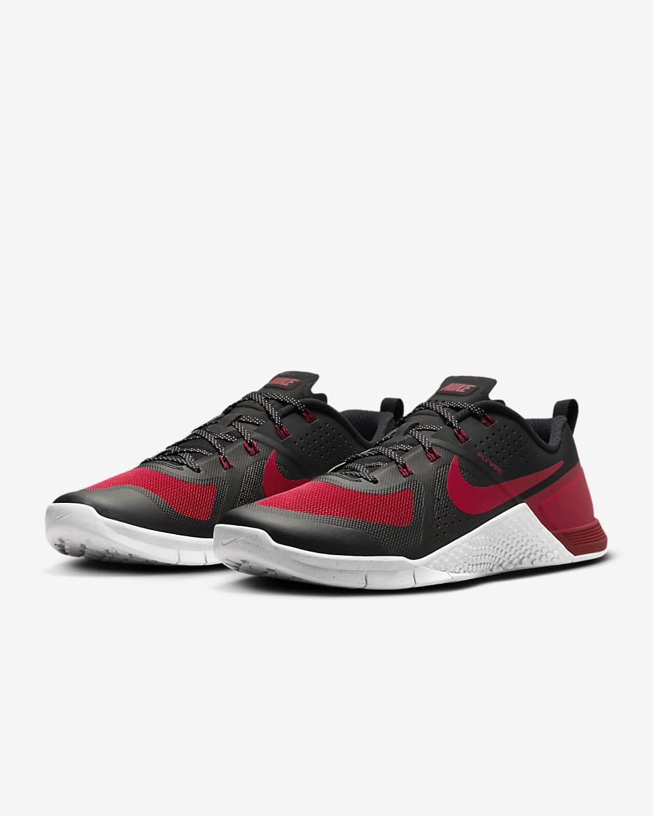 Ανδρικά παπούτσια άσκησης Nike Metcon 1 OG - Μαύρο/Wolf Grey/Varsity Red