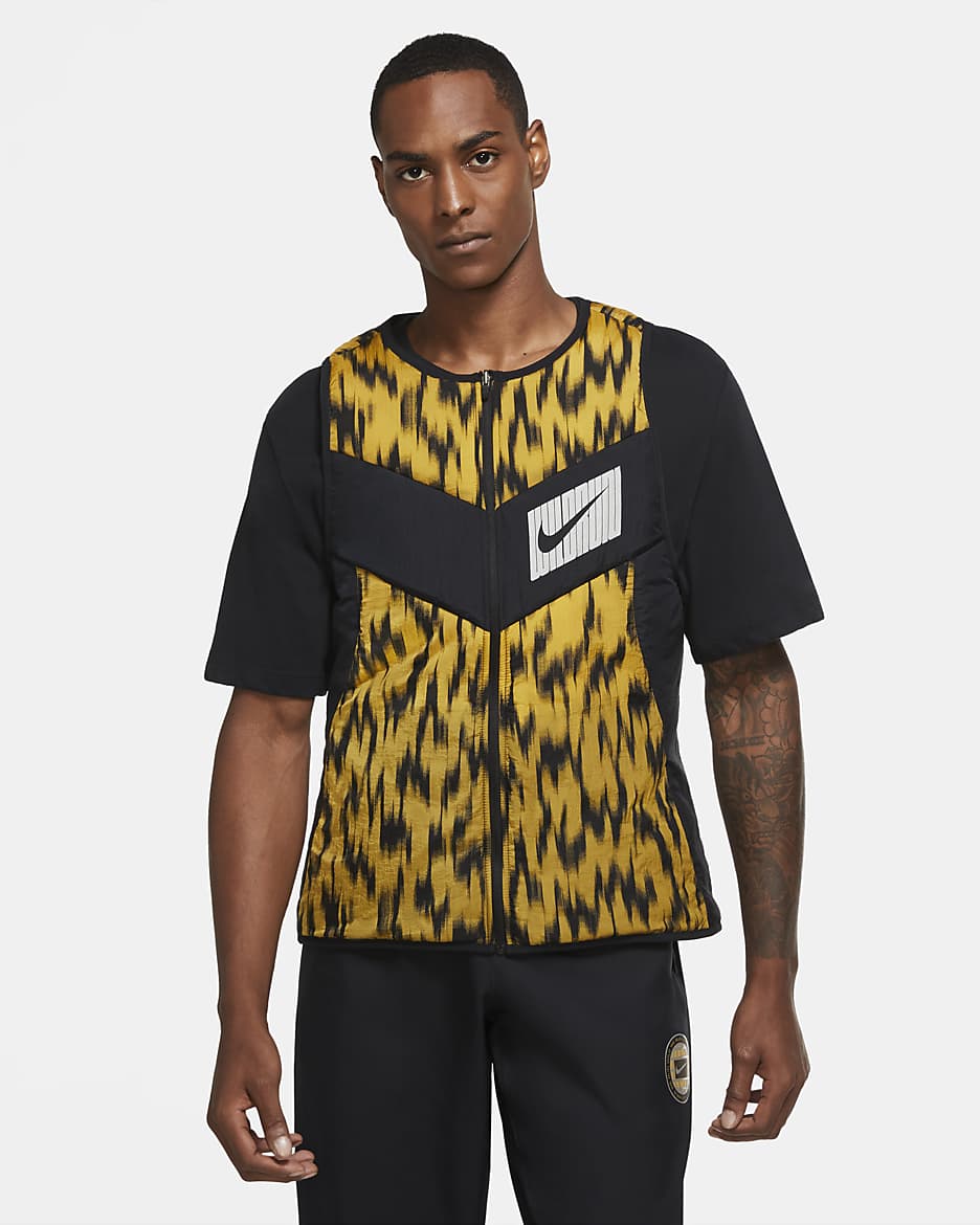 Veste de running sans manches Nike Aerolayer Wild Run pour Homme - Noir