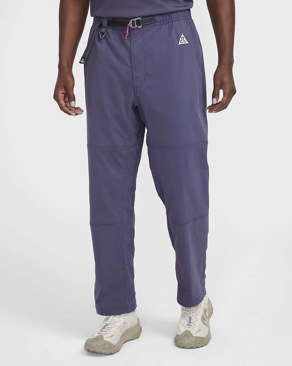 Pantalon de randonnée UV Nike ACG pour homme - Dark Raisin/Noir/Summit White