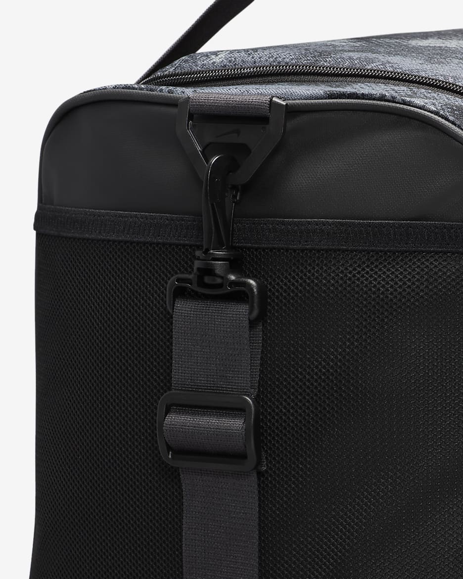 Nike Brasilia Duffel Bag (Medium, 60L) - Iron Grey/Black/Light Smoke Grey