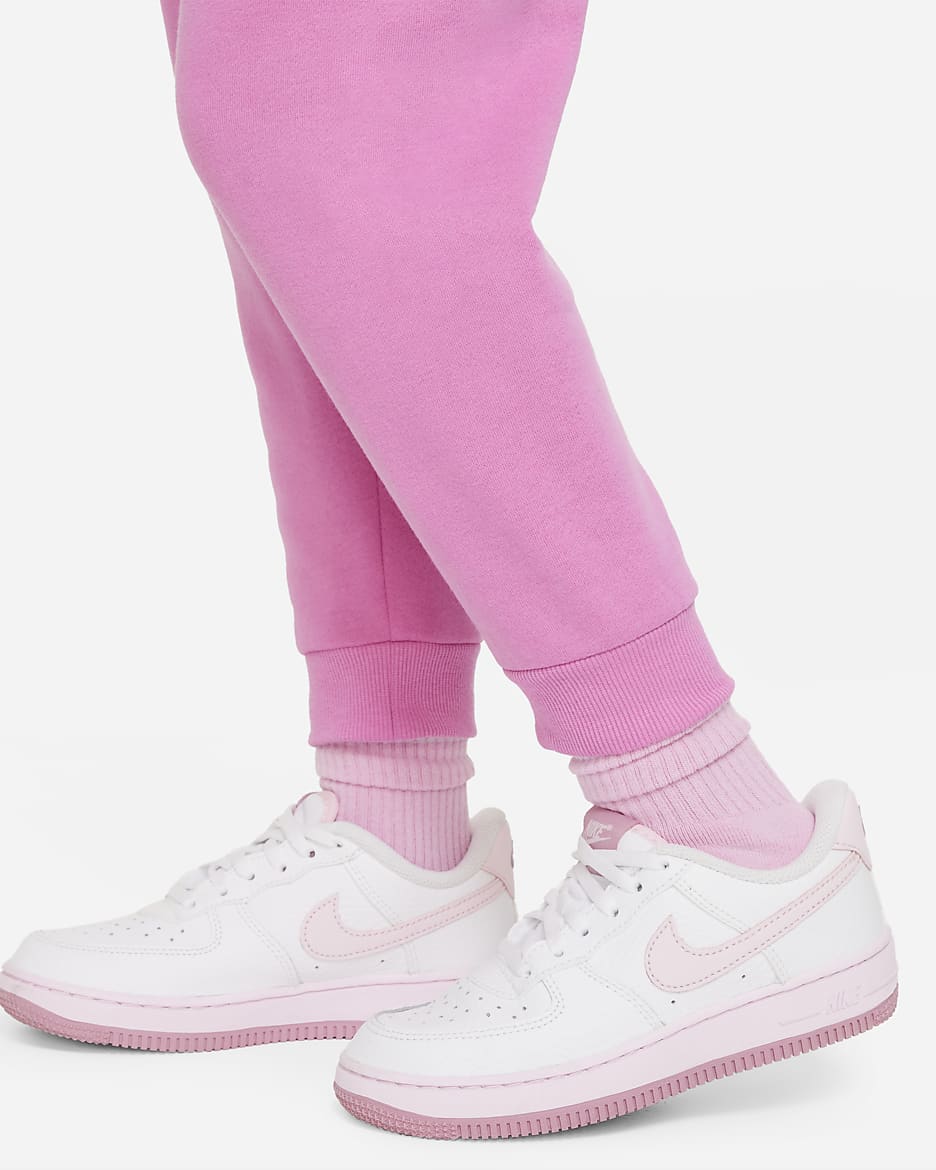 Nike Sportswear Club Fleece Joggers Little Kids Pants - Playful Pink