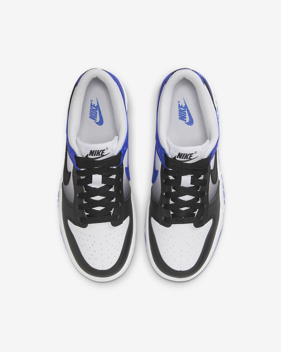 Nike Dunk Low Older Kids' Shoes - Game Royal/White/Black