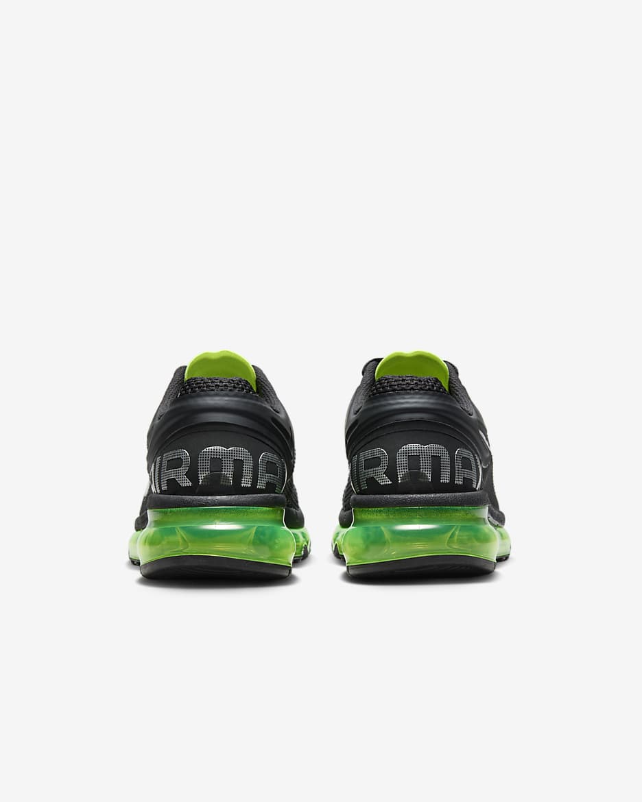 Chaussure Nike Air Max 2013 pour ado - Noir/Volt/Metallic Silver