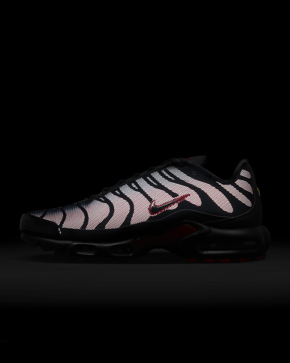 Buty męskie Nike Air Max Plus - University Red/Czerń