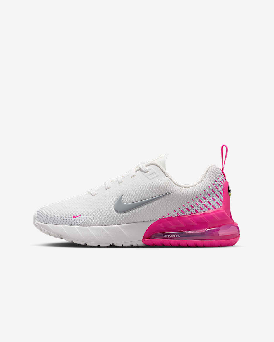 Nike Air Max Phoenix-sko til større børn - Summit White/Laser Fuchsia/Vast Grey/Wolf Grey