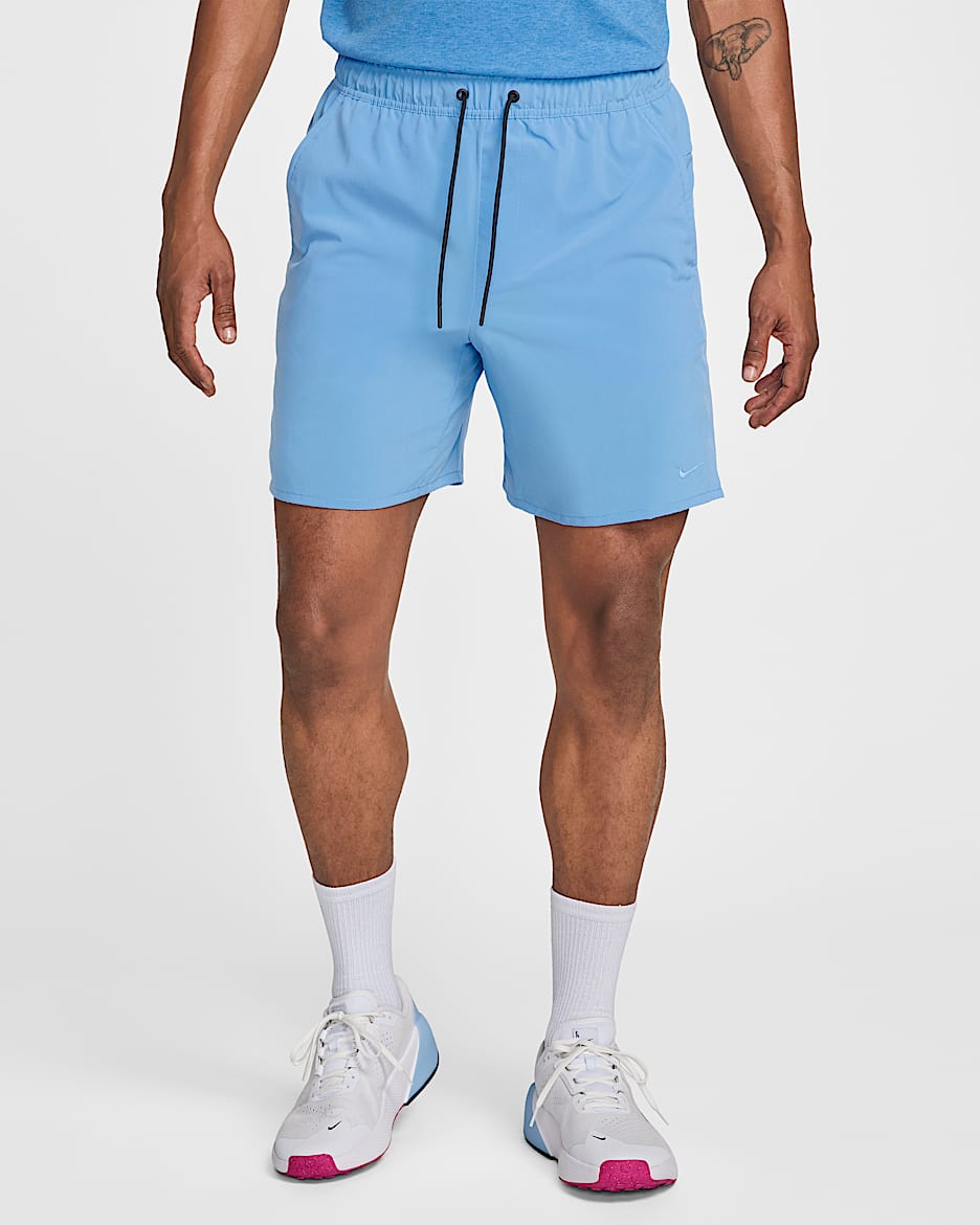 Nike Unlimited Men's Dri-FIT 18cm (approx.) Unlined Versatile Shorts - University Blue/Black/University Blue