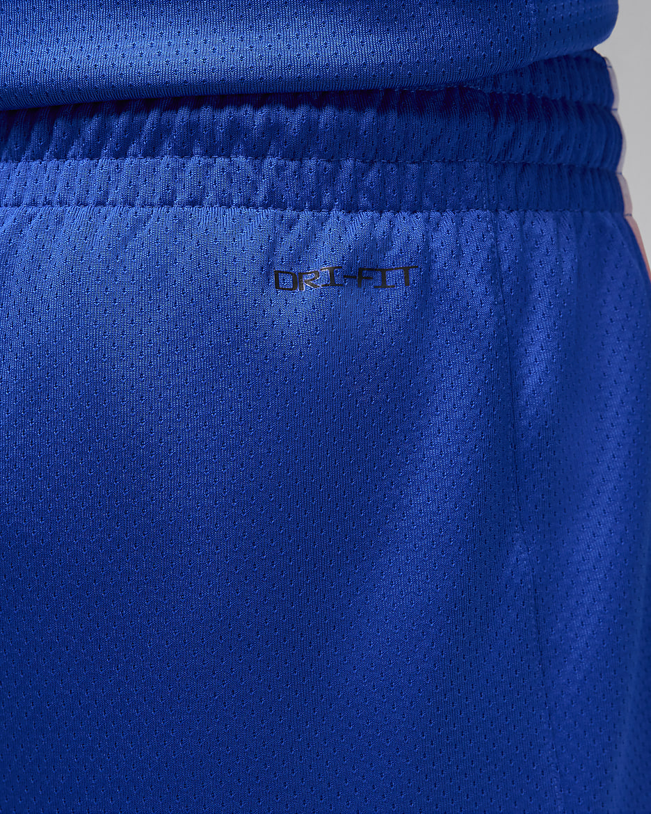 Frankrijk Limited Road Nike basketbalshorts voor heren - Hyper Royal/Wit