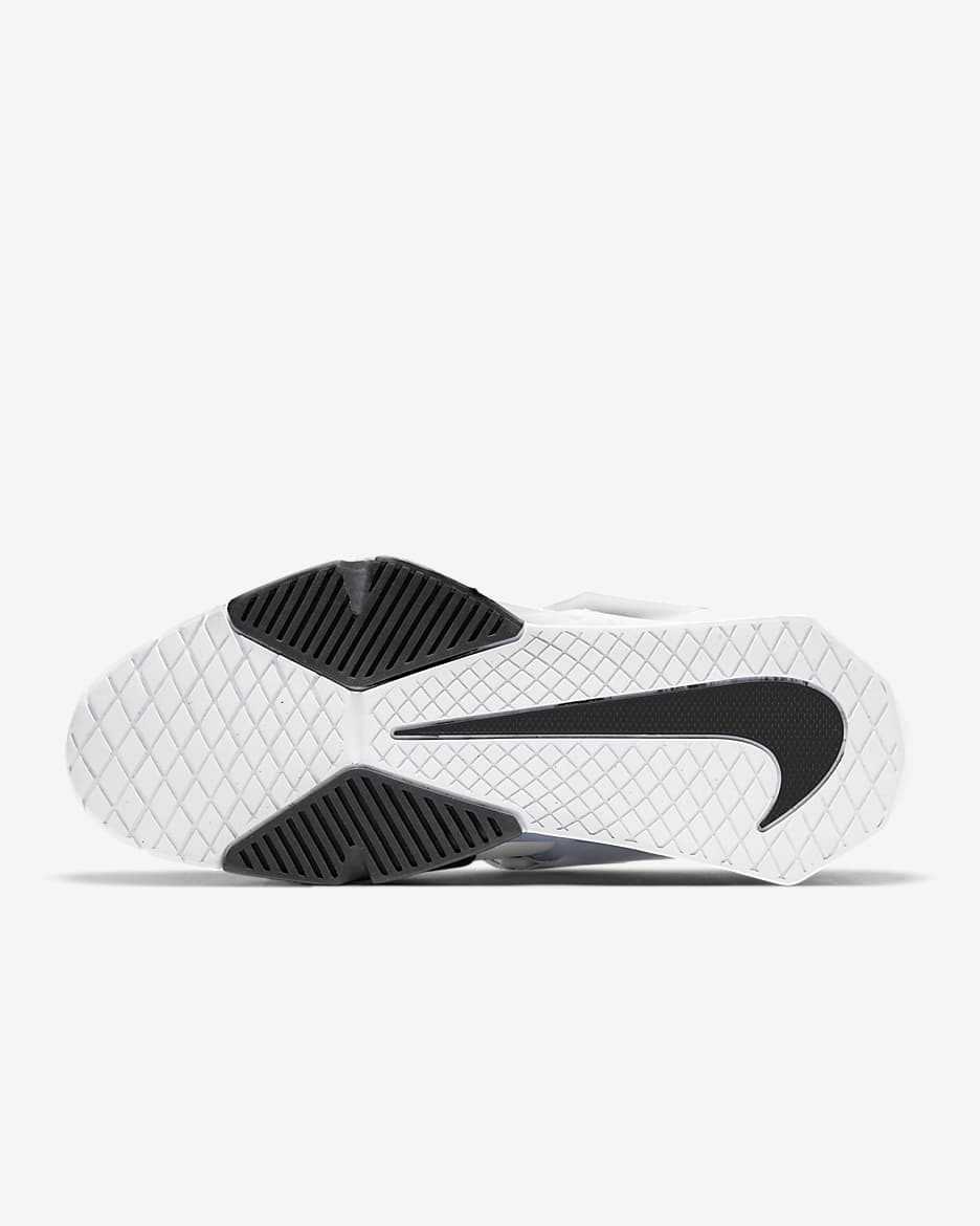 Nike Savaleos Weightlifting Shoes - White/Iron Grey/Laser Orange/Black