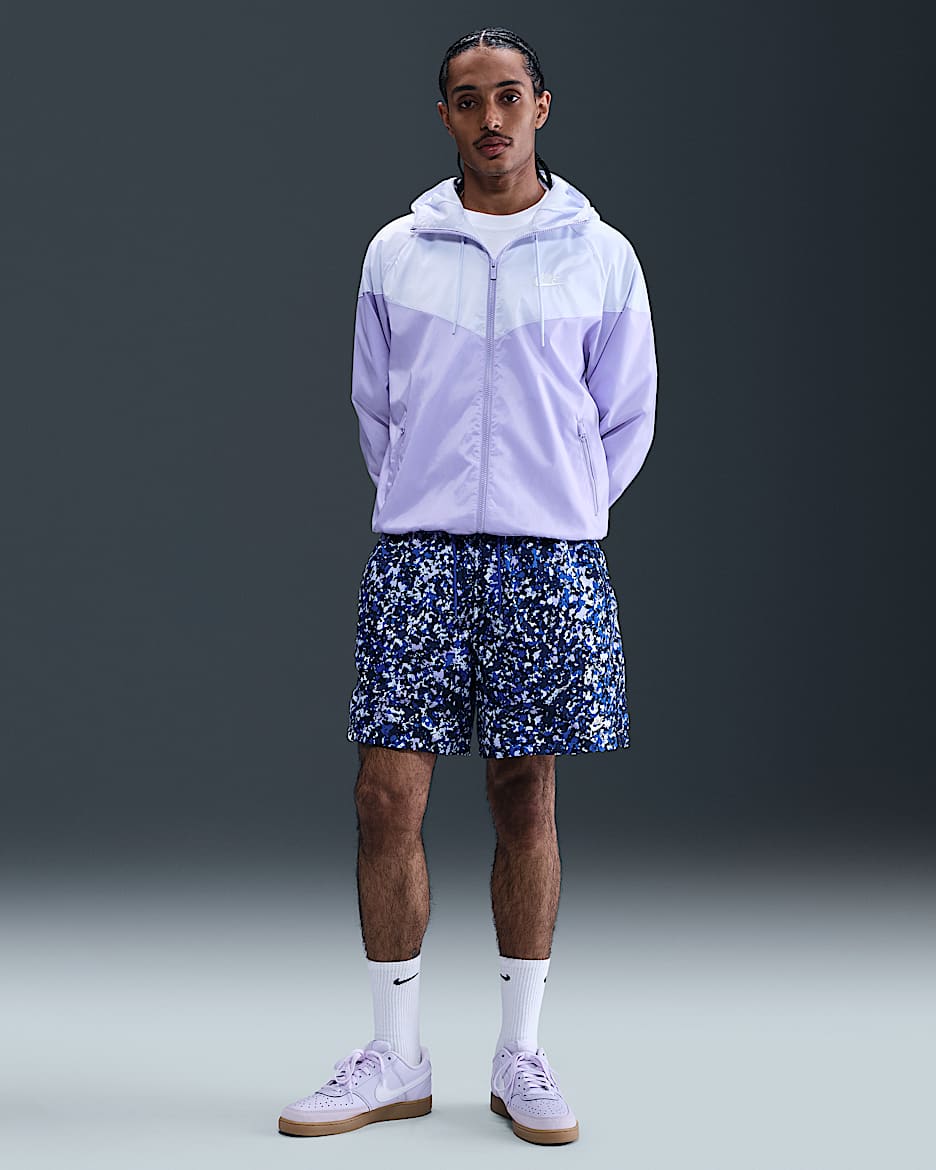 Nike Sportswear Club Men's Woven Shorts - Game Royal/White