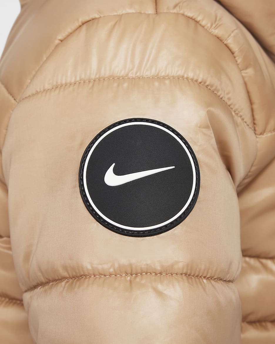 Nike Little Kids' Filled Quilted Jacket - Hemp