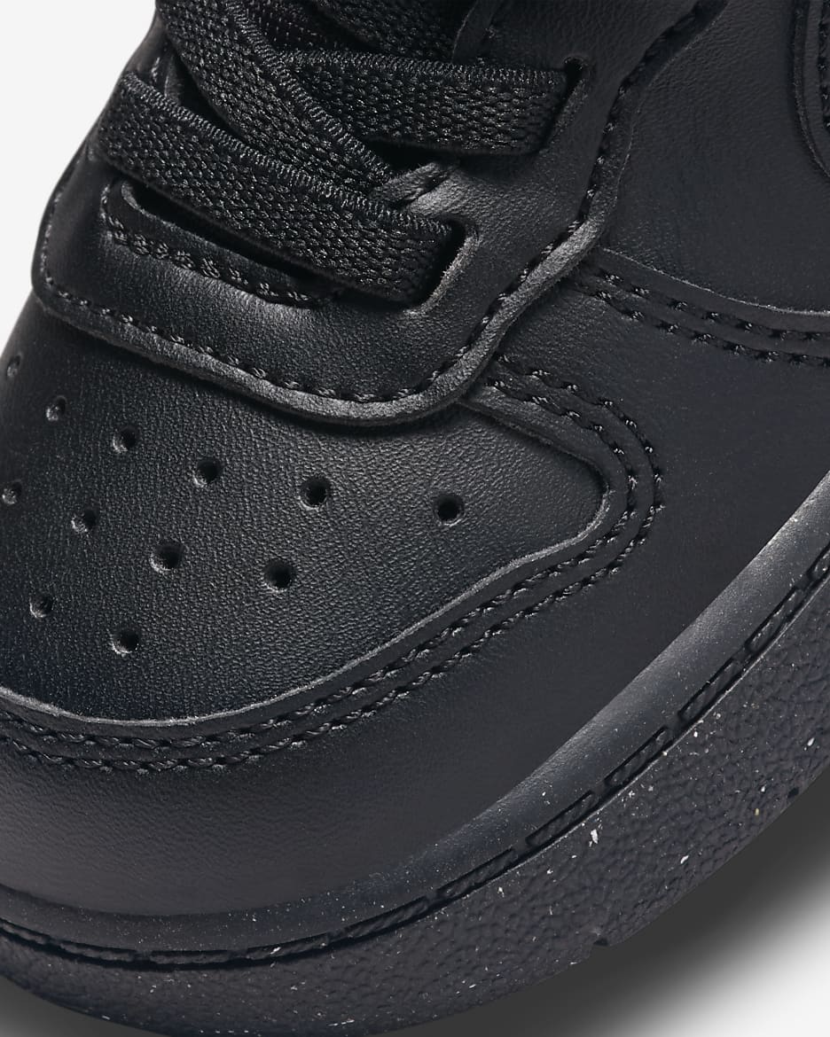 Nike Court Borough Low Recraft Baby/Toddler Shoes - Black/Black/Black