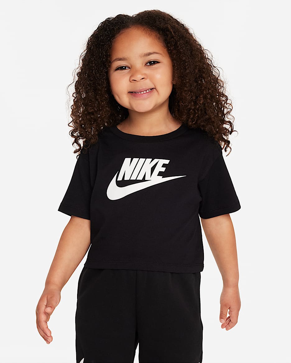 Nike Club Toddler Boxy Tee - Black