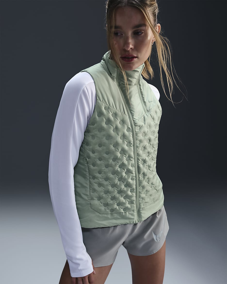 Nike Therma-FIT ADV Repel AeroLoft Women's Running Gilet - Jade Horizon