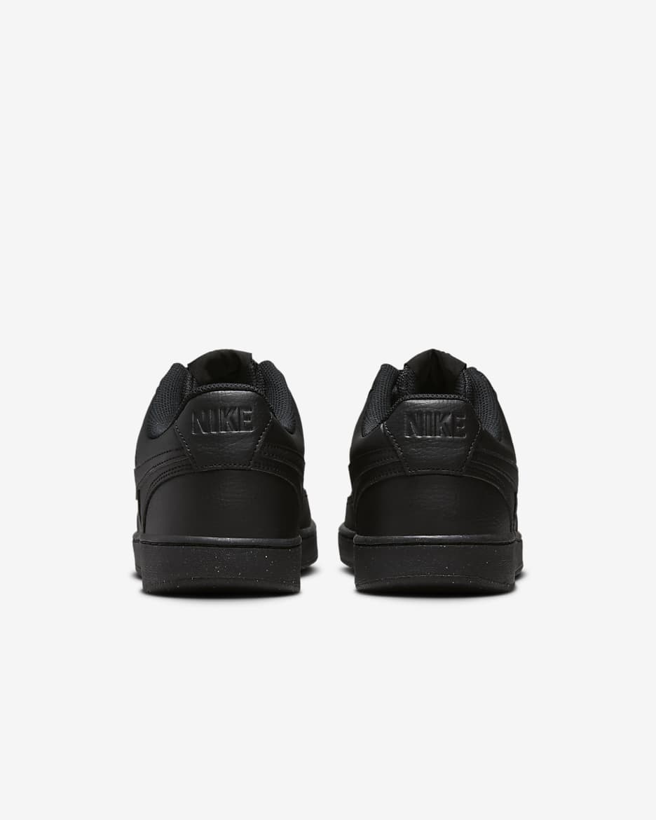 Nike Court Vision Low Next Nature Men's Shoes - Black/Black/Black