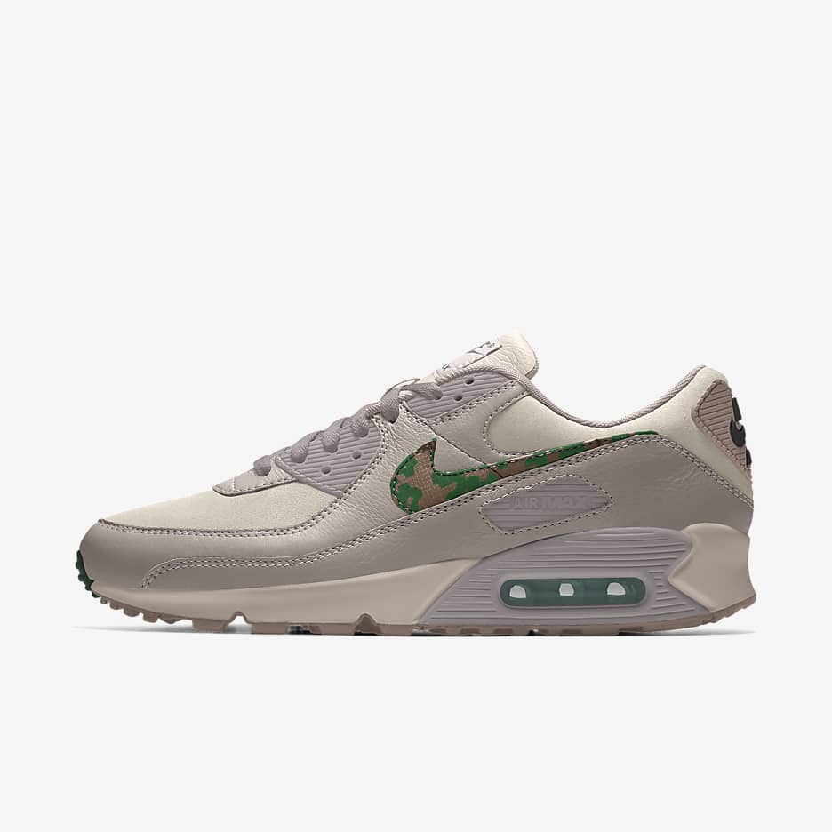 Nike Air Max 90 Unlocked By You Custom Shoe - Multi-Color/Multi-Color