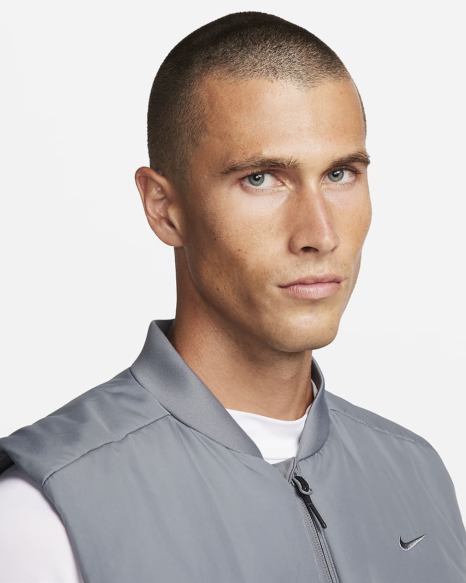 Veste de training sans manches Nike Therma-FIT Unlimited pour homme - Smoke Grey/Smoke Grey