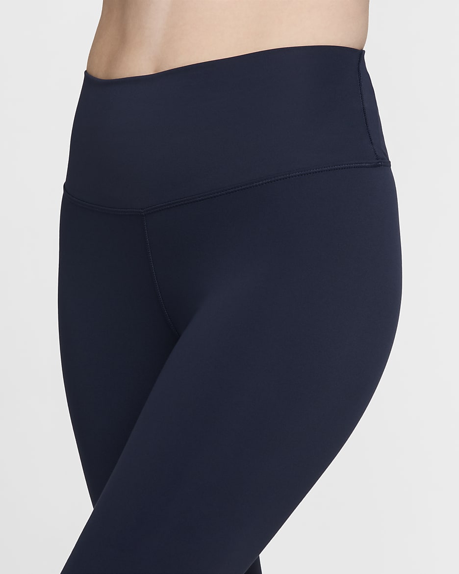 Legging long taille haute Nike One pour femme - Obsidian/Noir