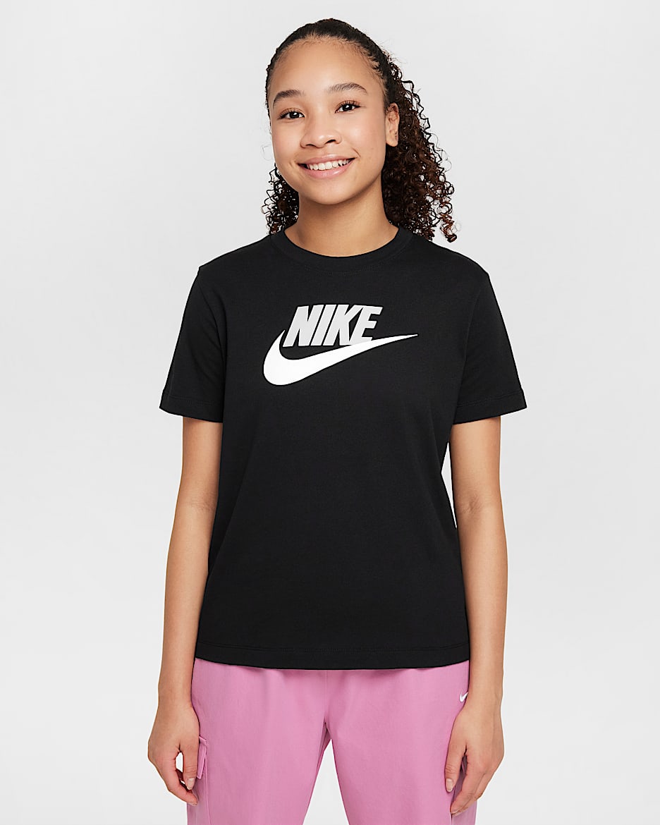 Nike Sportswear T-Shirt (ältere Kinder) - Schwarz