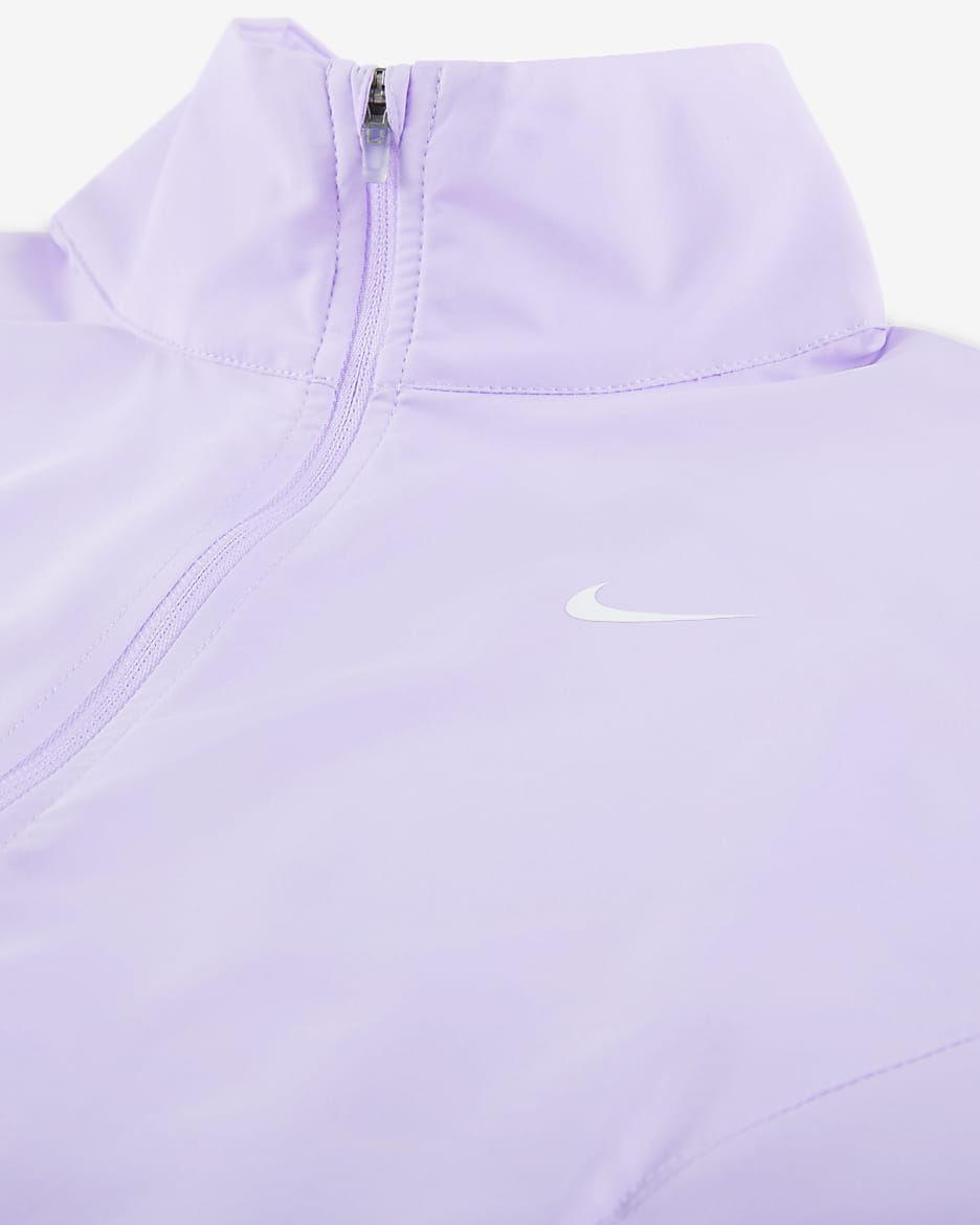 Nike Dri-FIT One Women's Jacket - Lilac Bloom/White