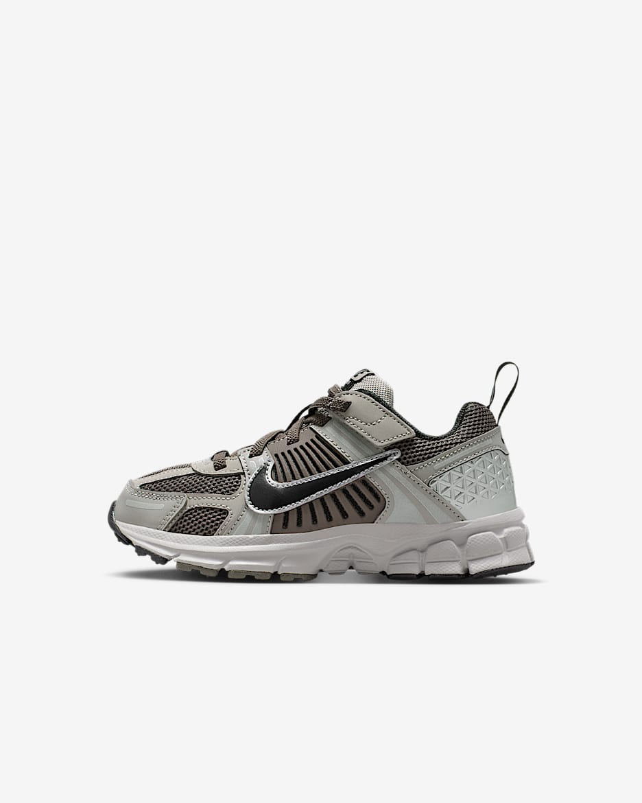 Nike Vomero 5 Younger Kids' Shoes - College Grey/Cave Stone/Metallic Silver/Black